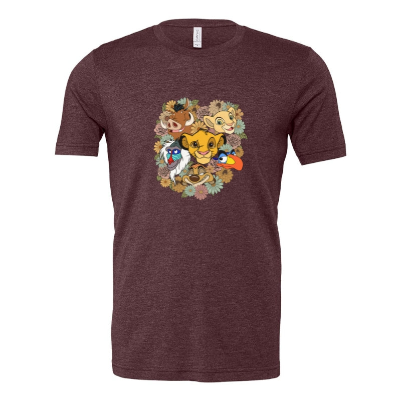 Adult Unisex Tshirt For Disney Lion King