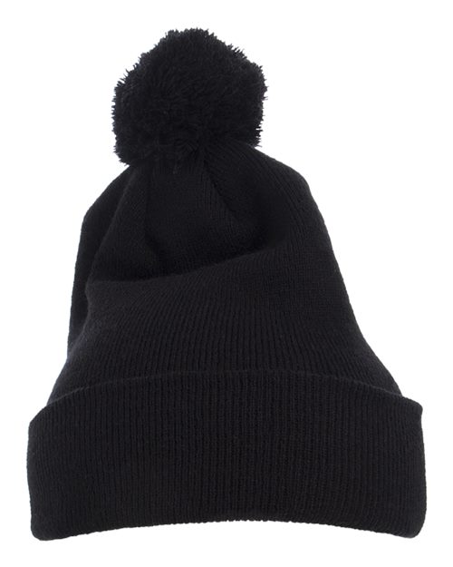 YP Classics - Pom-Pom Cuffed Knit Beanie