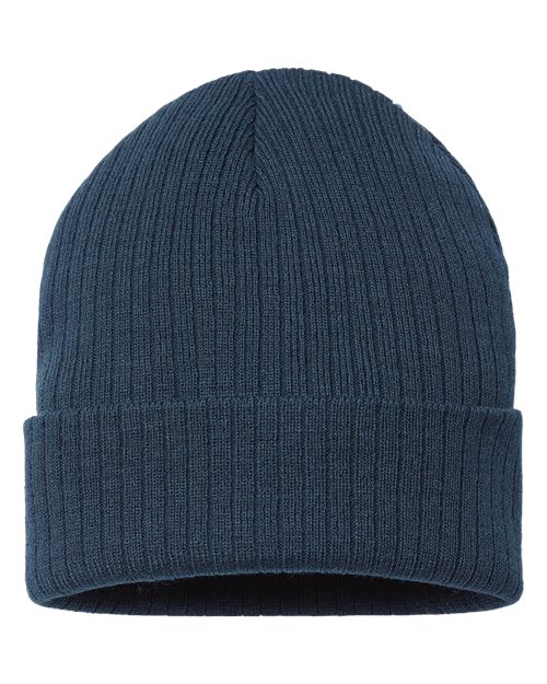Atlantis Headwear - Sustainable Rib Cuffed Beanie-RIO