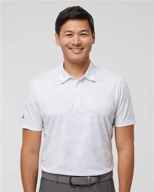 Adidas - Men's All Over Camo Print Polo - A550