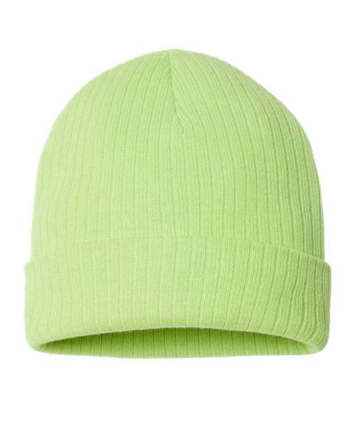 Atlantis Headwear - Sustainable Rib Cuffed Beanie-RIO