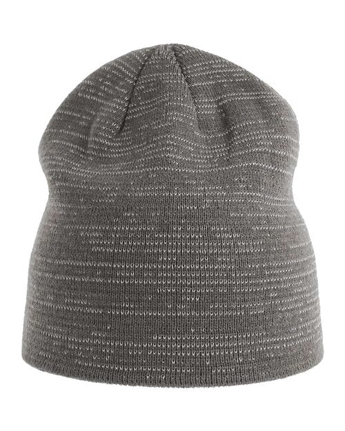 Atlantis Headwear - Sustainable Reflective Beanie-SHINE
