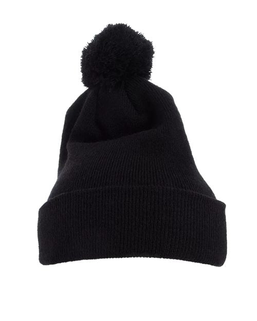 YP Classics - Pom-Pom Cuffed Knit Beanie
