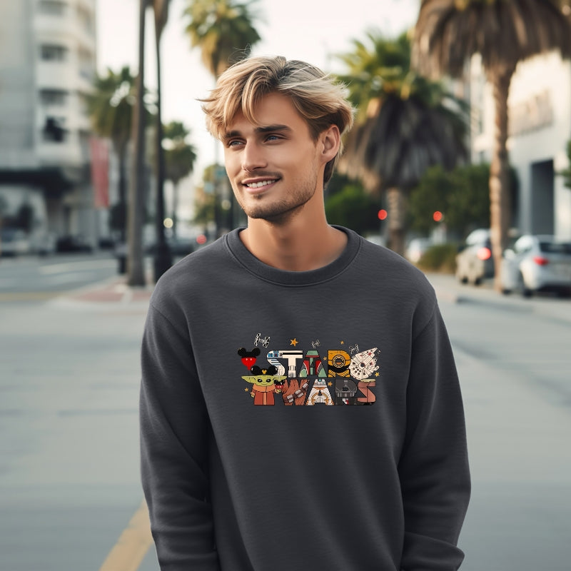 Adult Unisex Sweatshirt For Disney Star Wars