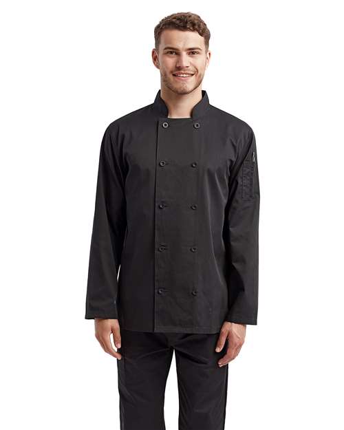 Artisan Collection by Reprime - Unisex Recycled Chef Coat-RP657