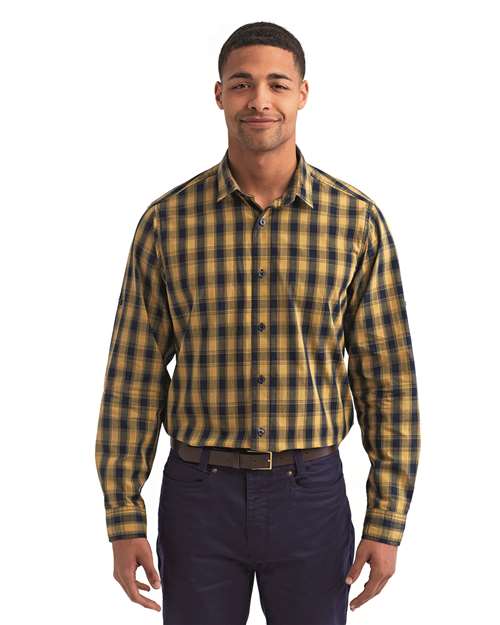 Artisan Collection by Reprime - Men's Mulligan Check Cotton Shirt-RP250