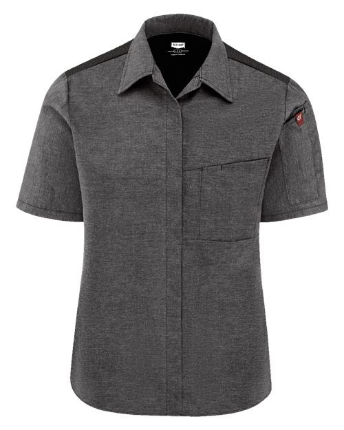 Chef Designs - Women's Poplin Airflow Cook Shirt with OilBlok- 501W
