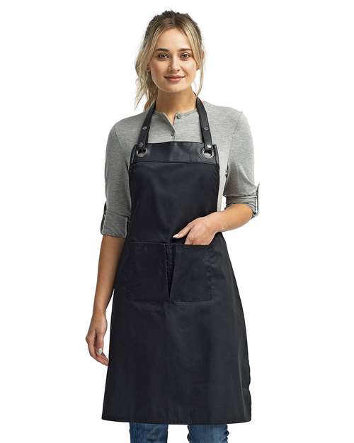 Artisan Collection by Reprime - Espresso Bib Apron-RP123