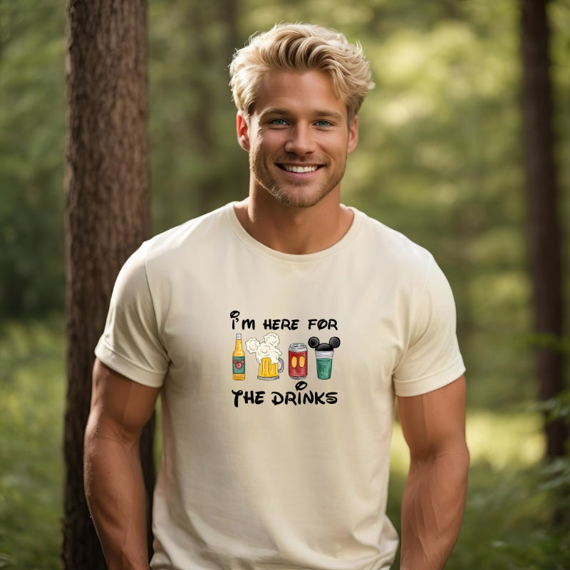 Adult Unisex Tshirt For Travel Disney