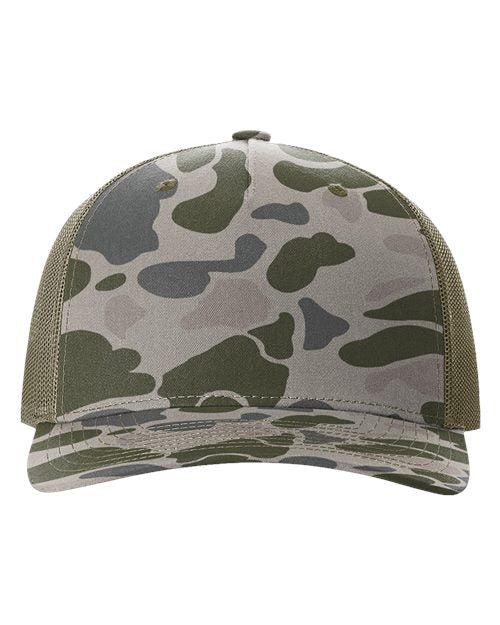 Richardson - Five-Panel Printed Trucker Cap