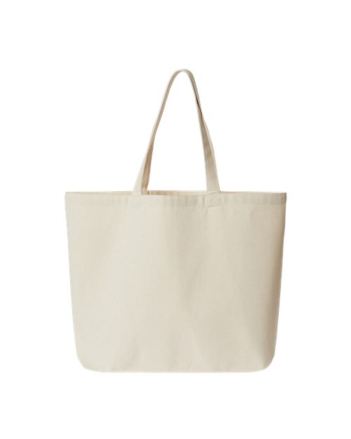 OAD - Jumbo Recycled Midweight Gusseted Canvas Tote