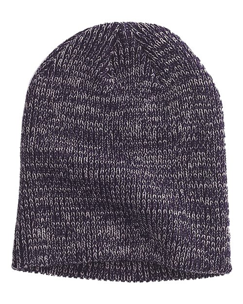 Big Accessories - Ribbed Marled Beanie
