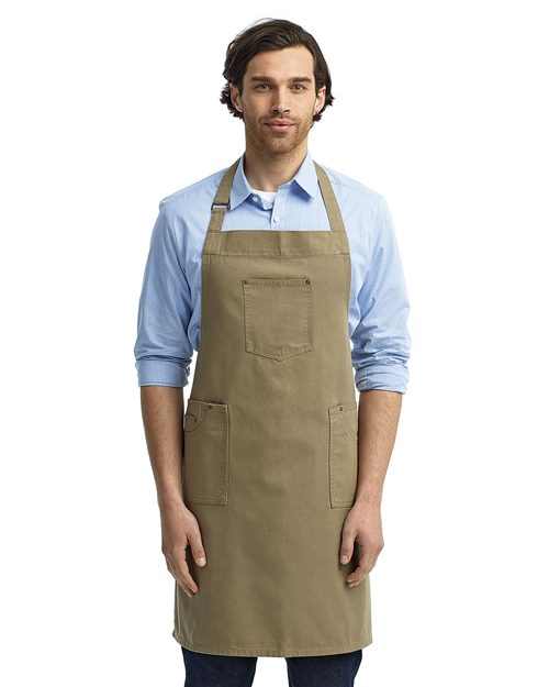 Artisan Collection by Reprime - Chino Bib Apron-RP132