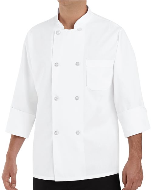 Chef Designs - Eight Pearl Button Chef Coat- 0403