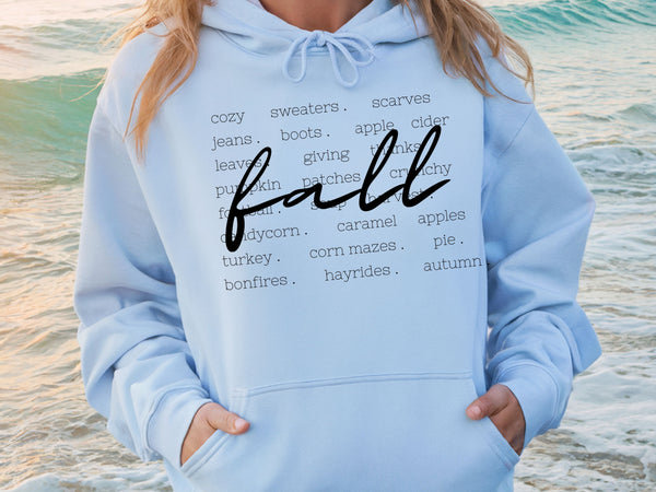 Thankful & Blessed Sweatshirt | Cute Fall Cat Pullover | Thanksgiving Autumn Crewneck for Adults & Kids-70052