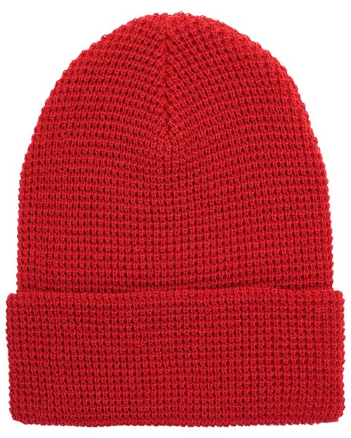 YP Classics - Waffle Cuffed Knit Beanie
