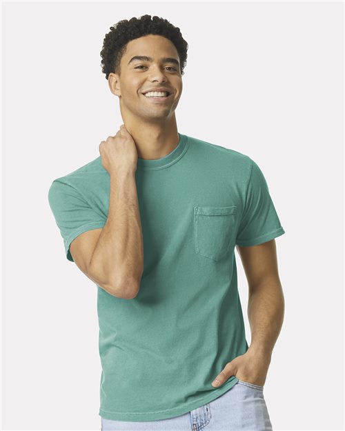 Comfort Colors - Unisex Garment-Dyed Heavyweight Pocket T-Shirt - 6030