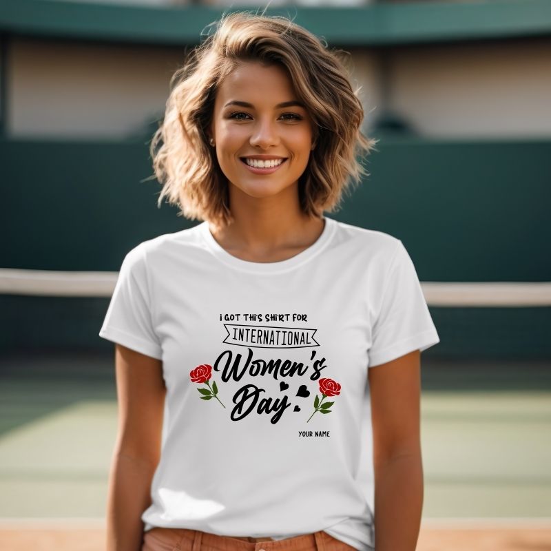 Adult Unisex Tshirt For Women's Day