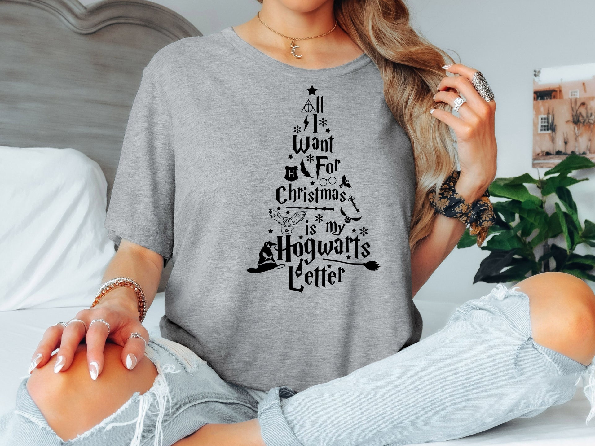 Peace on Earth T-Shirt | Minimalist Christmas Tee | Holiday Spiritual Shirt for Men & Women-7C046