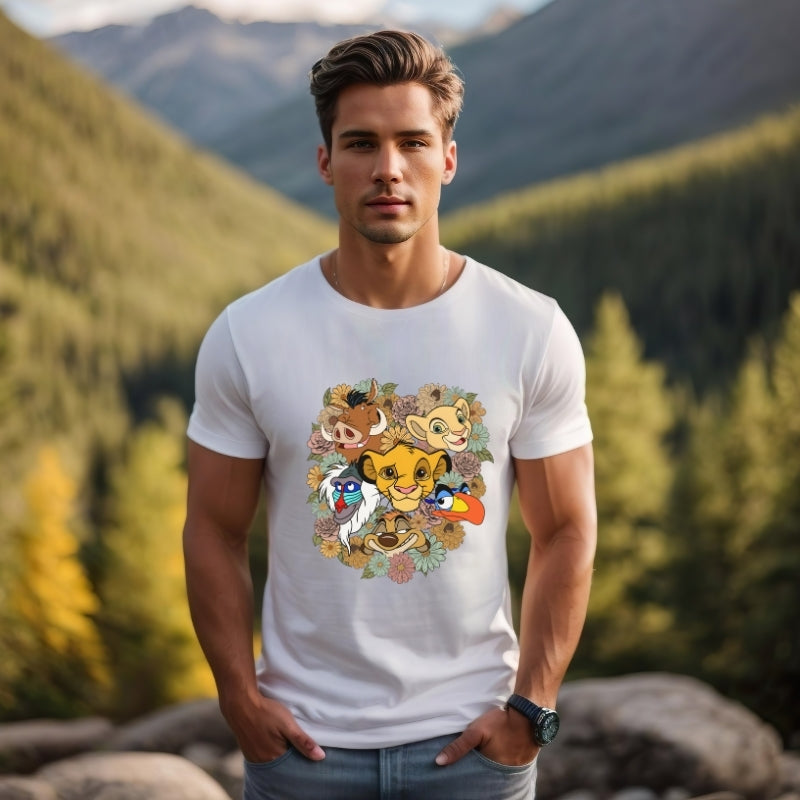 Adult Unisex Tshirt For  Disney Lion King