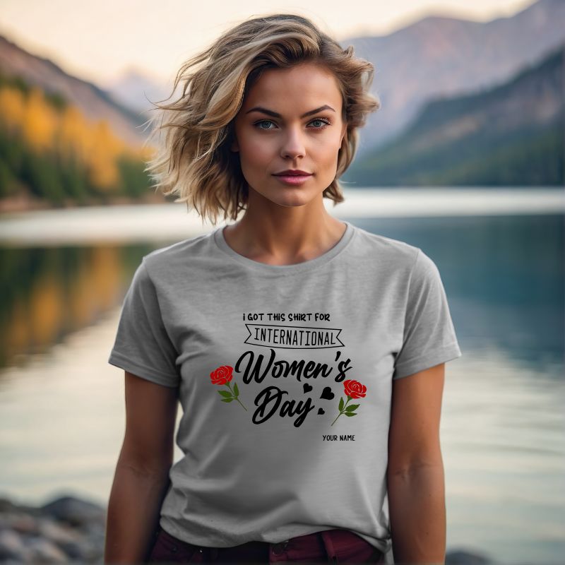 Adult Unisex Tshirt For Women's Day