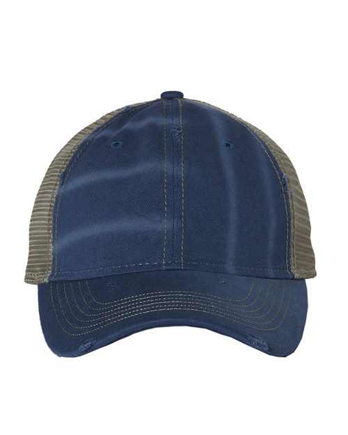 Valucap - Bounty Dirty-Washed Mesh-Back Cap