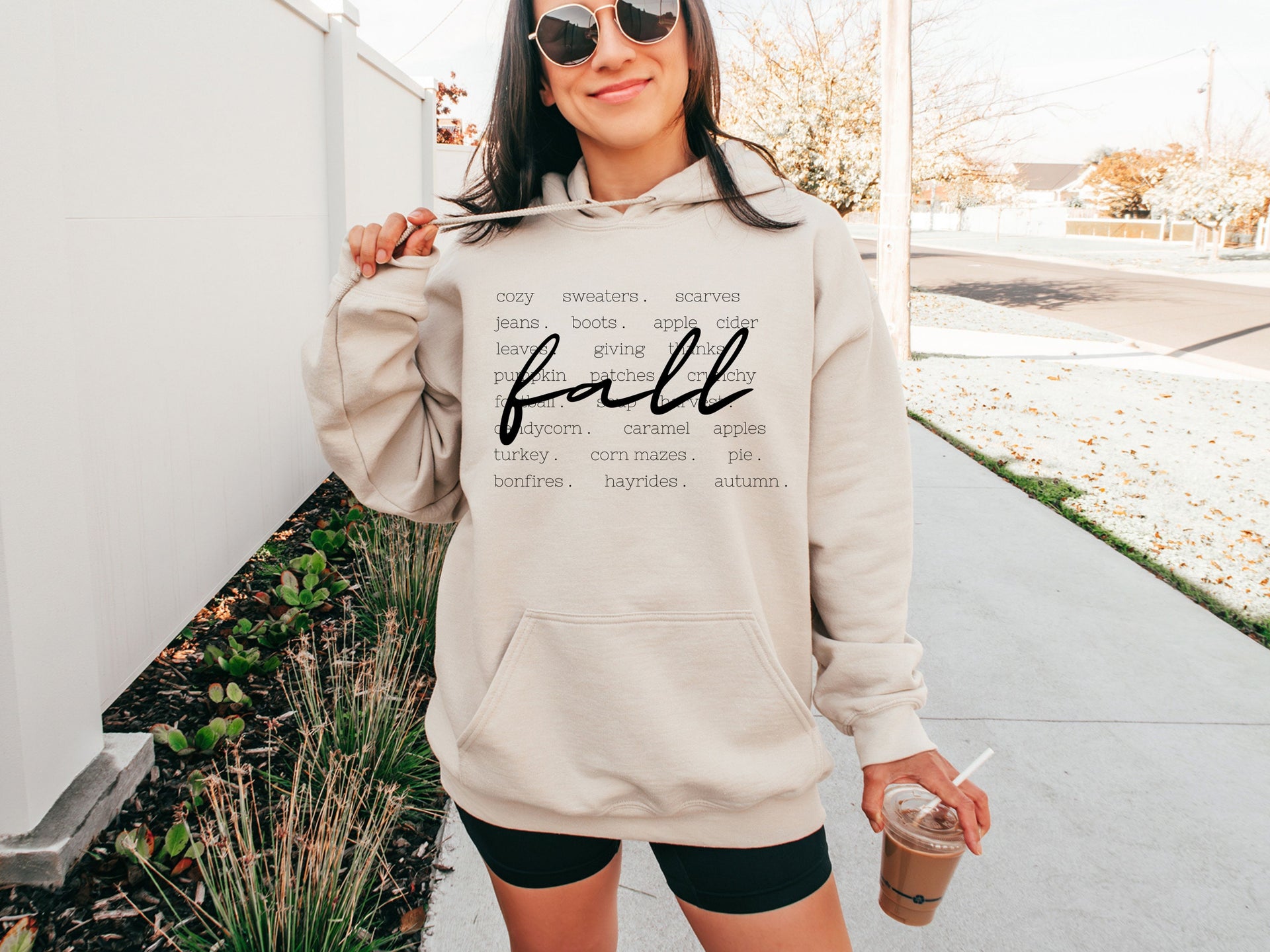 Thankful & Blessed Sweatshirt | Cute Fall Cat Pullover | Thanksgiving Autumn Crewneck for Adults & Kids-70052