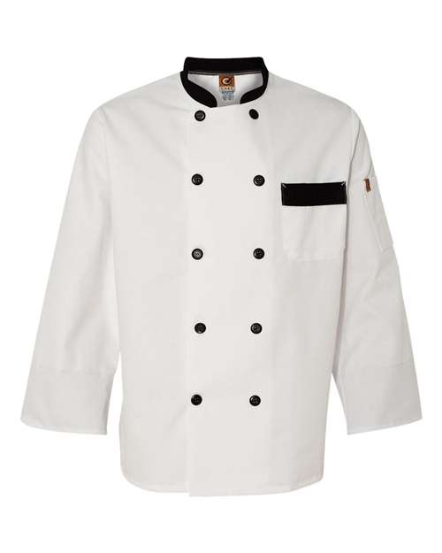 Chef Designs - Garnish Chef Coat- KT74