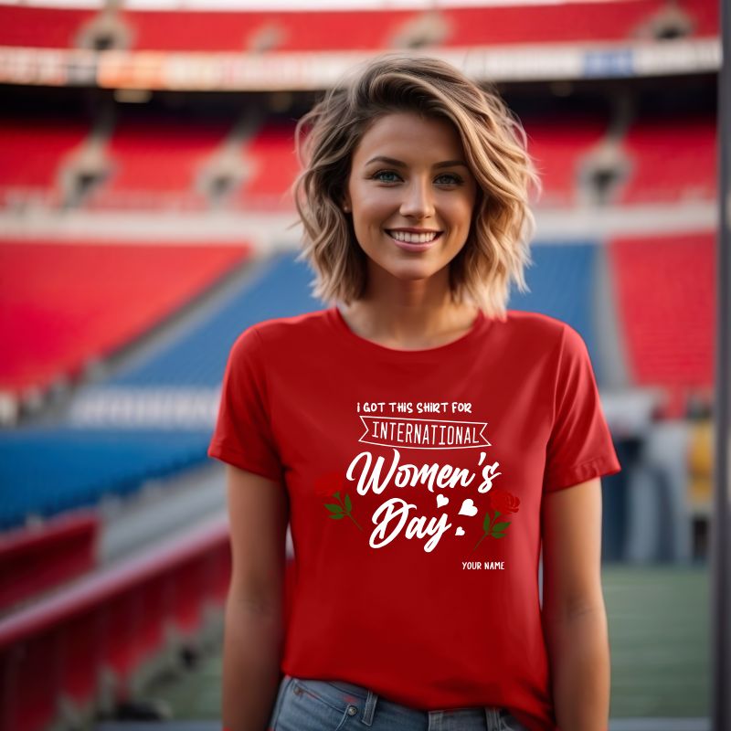 Adult Unisex Tshirt For Women's Day