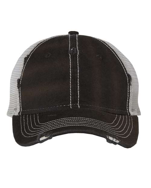 Valucap - Bounty Dirty-Washed Mesh-Back Cap