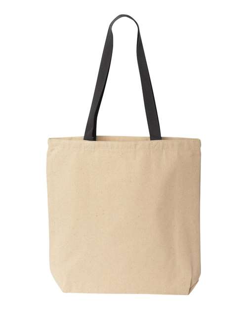 Liberty Bags - Natural Tote with Contrast-Color Handles