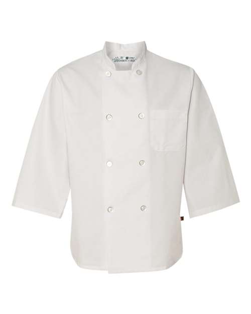 Chef Designs - Three-Quarter Sleeve Chef Coat- 0402