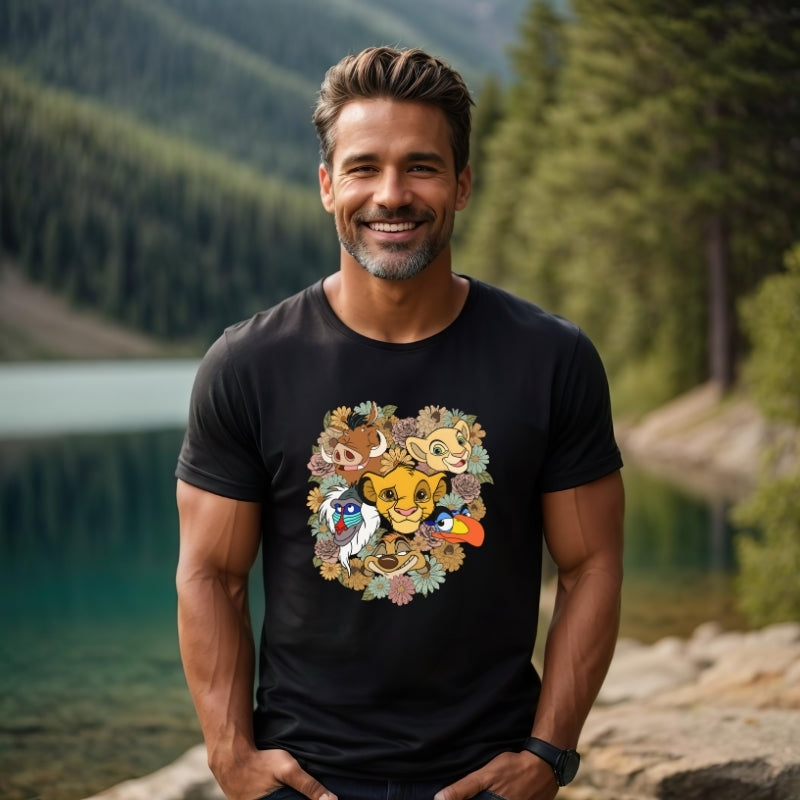 Adult Unisex Tshirt For  Disney Lion King
