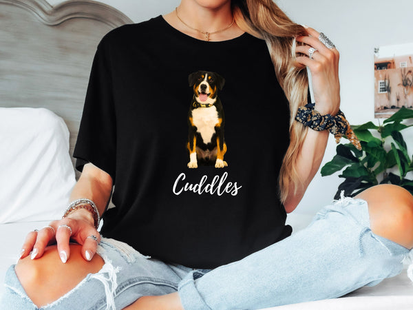Custom Dog Name Shirt | Personalized Pet T-Shirt | Unisex & Women Adult, Youth, Toddler, Baby Shirt & Unisex Bodysuit | Dog Lover Gift | Cute Pet Tee-P002