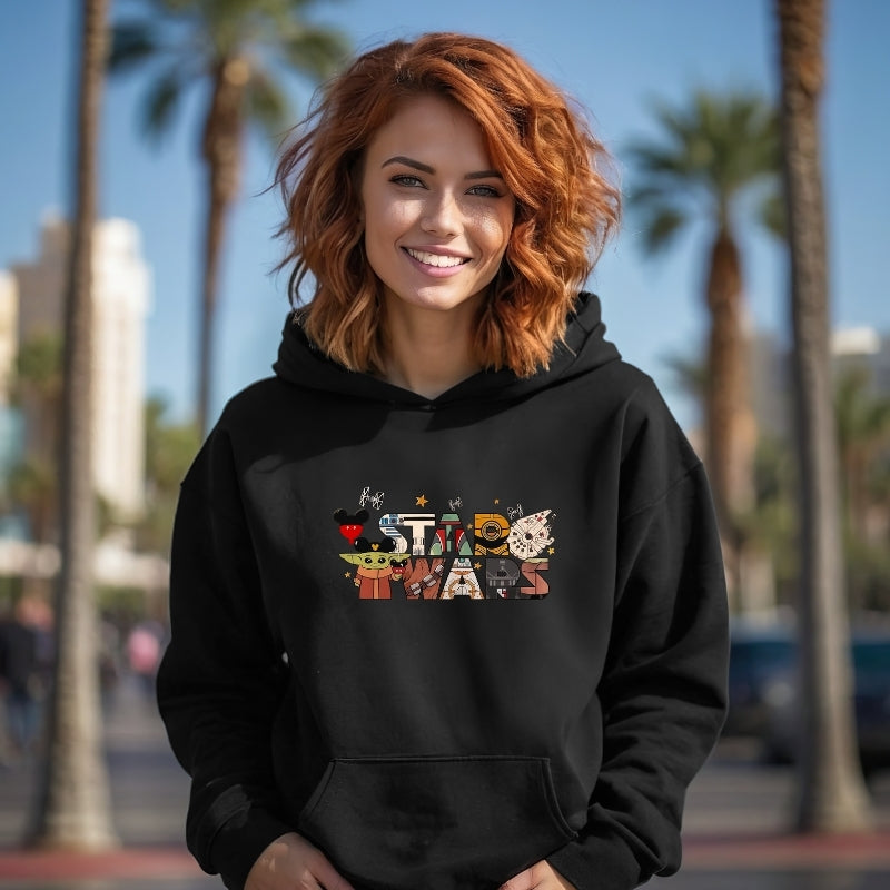 Adult  Unisex Hoodie For Disney Star Wars