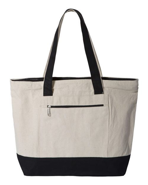 Q-Tees - 19L Zippered Tote
