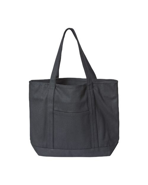 Liberty Bags - XL Zippered Cotton Canvas Resort Tote