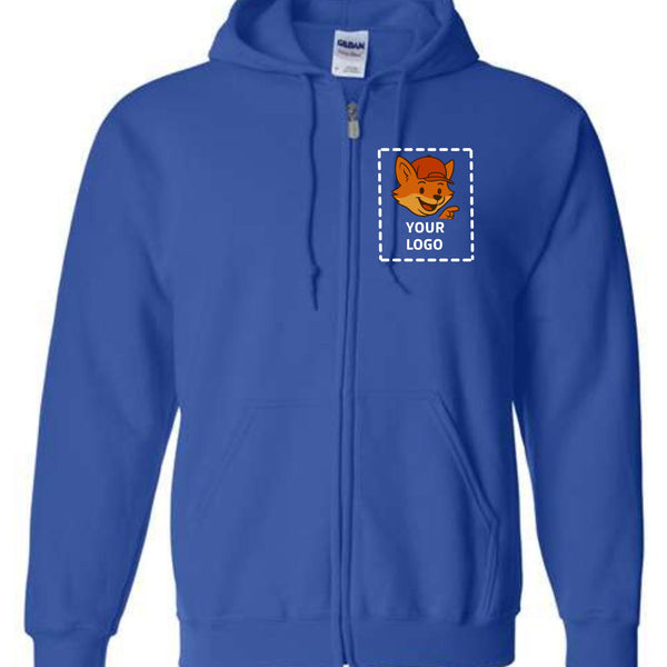 Gildan - Unisex Heavy Blend™ Full-Zip Hooded Sweatshirt - 18600