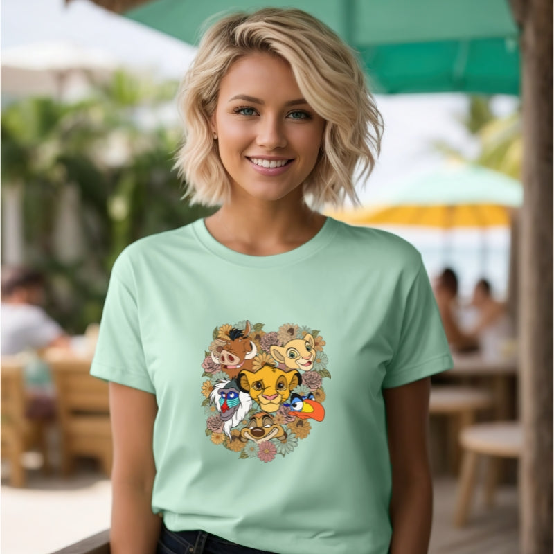 Adult Unisex Tshirt For  Disney Lion King