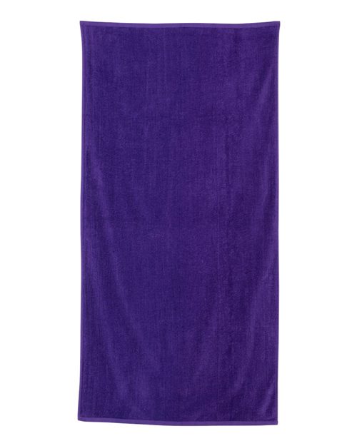 Q-Tees - Velour Beach Towel- QV3060
