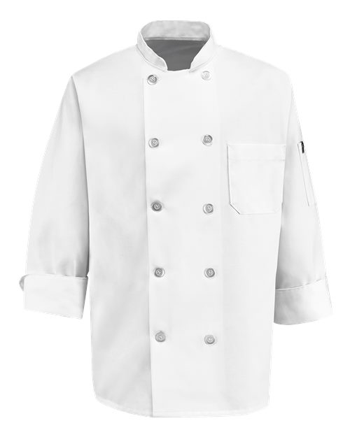Chef Designs - Ten Pearl Button Chef Coat- 0415