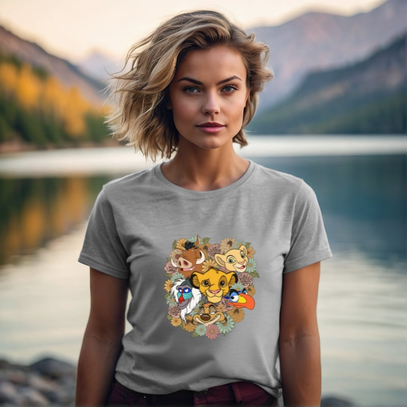 Adult Unisex Tshirt For  Disney Lion King