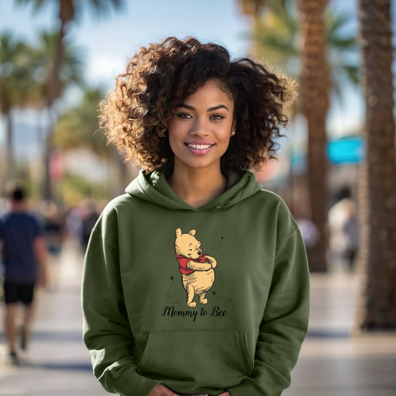 Adult  Unisex Hoodie For Mom To Bee Disney