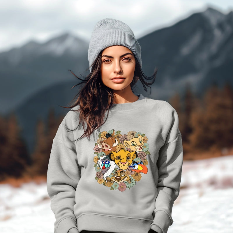 Adult Unisex Sweatshirt For Disney Lion King
