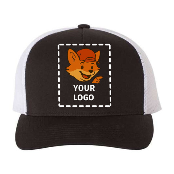 Five-Panel Retro Trucker Cap Adjustable- 6506